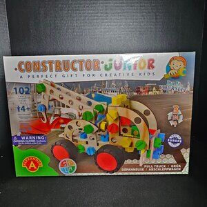 Alexander Toys Constructor Junior 3 IN 1 Pull-Truck Building Set